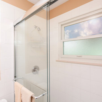 Bathroom Window with Partial Privacy Glass - Renewal by Andersen