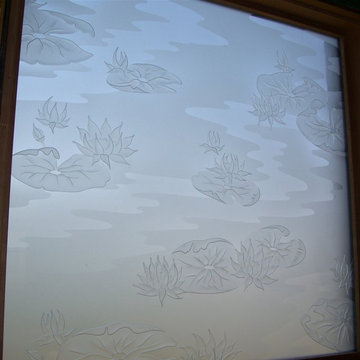Bathroom Windows - Frosted Glass Designs Privacy Glass