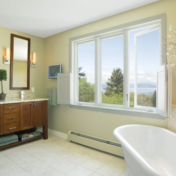 Bathroom with a View