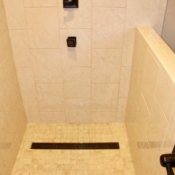 Bathroom with Custom-built Walk-in Shower