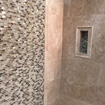 Bathroom with Matchstick Tile