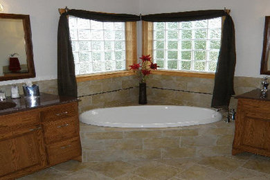 Bathroom - traditional bathroom idea in Wichita