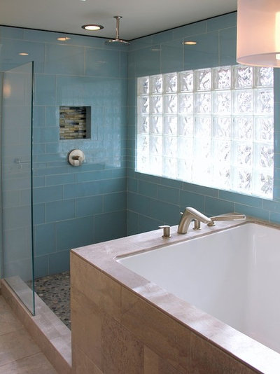 Contemporary Bathroom by AT&S Artistic Tile & Stone
