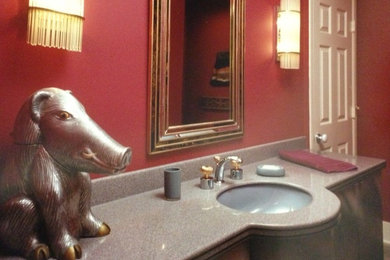 シンシナティにあるアジアンスタイルのおしゃれな浴室の写真