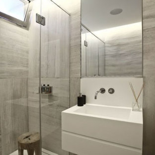 75 Beautiful Brown Tile Bathroom Pictures Ideas Houzz