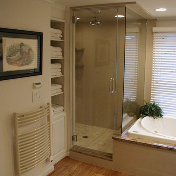 Bathrooms large and small