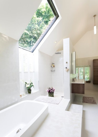 Contemporary Bathroom by Nicola Scannell Design and Property