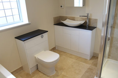 Photo of a contemporary bathroom in Hertfordshire.