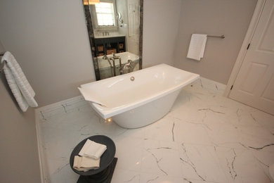 Bathroom - contemporary bathroom idea in Philadelphia