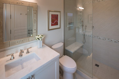 Example of a bathroom design in Houston