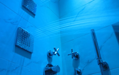 Shower Lights Bathe Bathrooms in Brightness