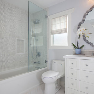 Beach Home Bathroom and At Home Office