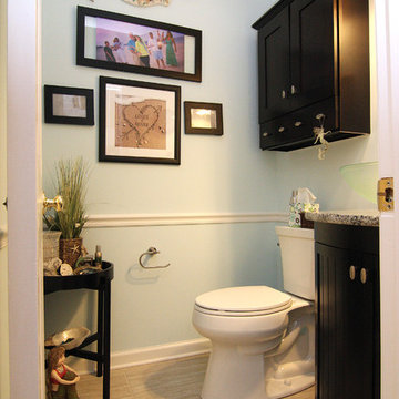 Beach Inspired Powder Room