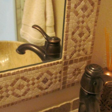 Bear Mountain Fireplace and Bathroom Update