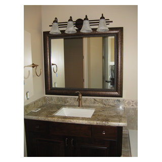 Beautiful and Elegant Mirror Frame Kits - Traditional - Bathroom - Salt ...