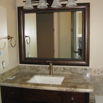 Framed Bathroom Mirror Photos Ideas, Framed Bathroom Mirrors Houston Texas