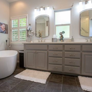 Beautiful Bathroom Remodel in Oakdale (bathCRATE Country Oak Court)