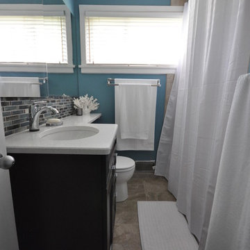 Beautiful Eclectic Full Bath Remodel