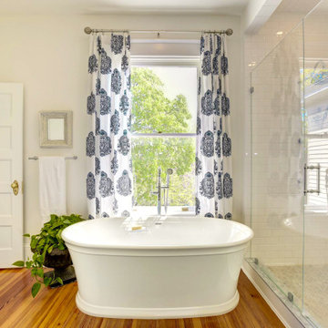 Beautiful Kitchen & Master Bath Remodels at Historic Herndon Home