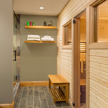 Beautiful Sauna & Home Gym Including Shower, Bathroom & Changing Area