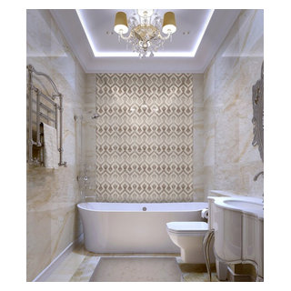 Beautiful Shower Wall Tiles - Contemporary - Bathroom - Los Angeles ...
