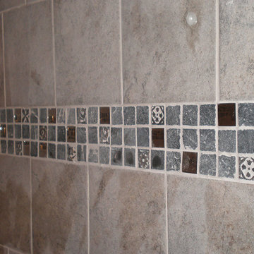 Beautiful Showers with Custom Tile Work