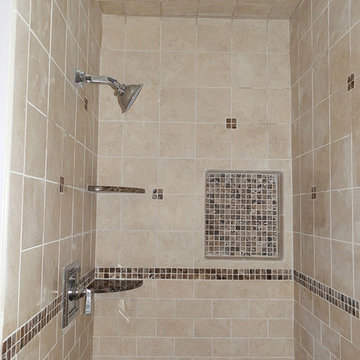 Beautiful Showers with Custom Tile Work