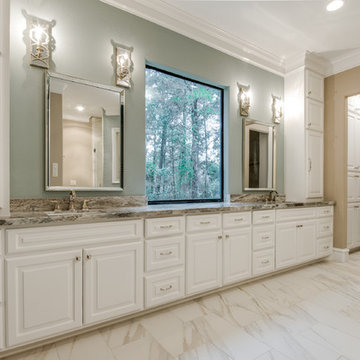 Beautiful Transitional White New Build in Spring, TX
