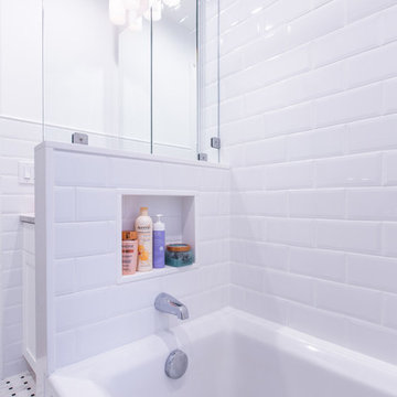 Beautiful White Bathroom Renovation