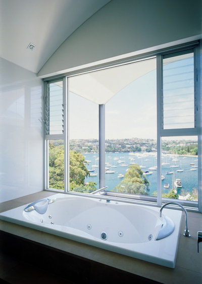 コンテンポラリー 浴室 by Sandberg Schoffel Architects