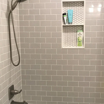 Beech Grove Small Bathroom Reconfiguration