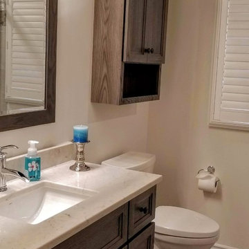 Before & After - Fully Renovated Bathroom