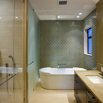 Berkeley, CA - Contemporary Master Bathroom