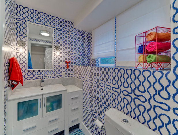 Contemporary Bathroom by Seldin Design Studios