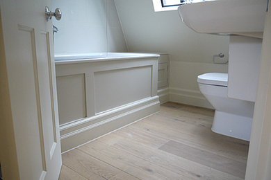 Design ideas for a classic bathroom in London.