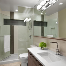 Contemporary Bathroom by Best Builders ltd