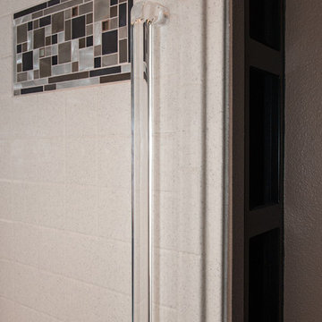 Bestbath commercial shower faux tile shower wall panels