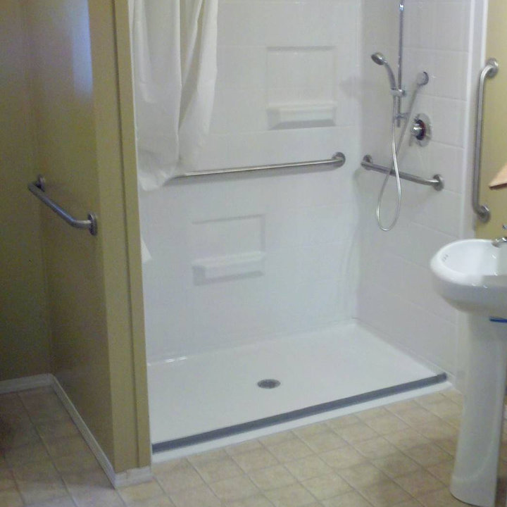 75 Bathroom Shower Curtain and WalkIn Shower Ideas You'll Love