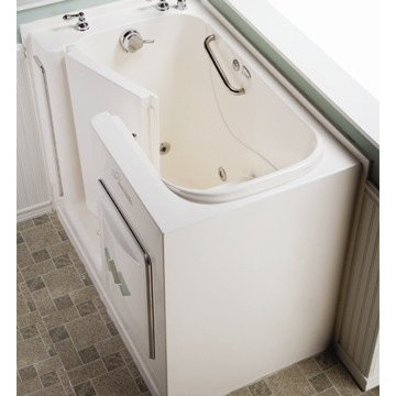 Walk In Tubs Photos Ideas Houzz - Small Bathroom With Walk In Shower And Tub Combos Indiana