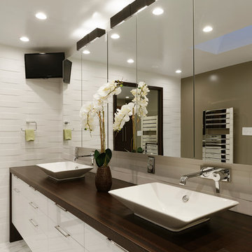 Bethesda, Maryland - Contemporary - Luxurious Master Bath Design