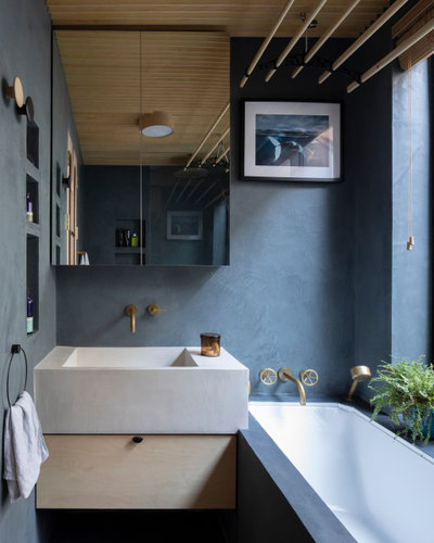 Contemporary Bathroom by RISE Design Studio