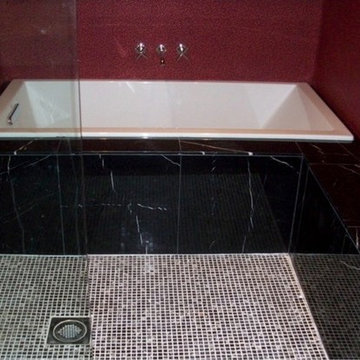 BLACK & RED (Bathroom Remodeling)