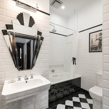Black & White Bathroom
