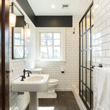 Black and White Bathroom