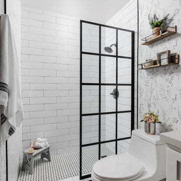 Black and White Bathroom