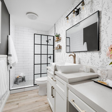 Black and White Bathroom