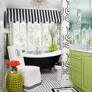 Black and White Bathroom