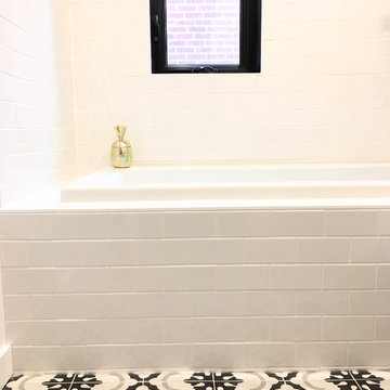 Black and White Bathroom