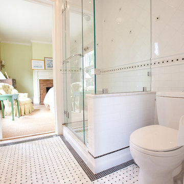 Black & White Bathroom Remodel  in Morristown