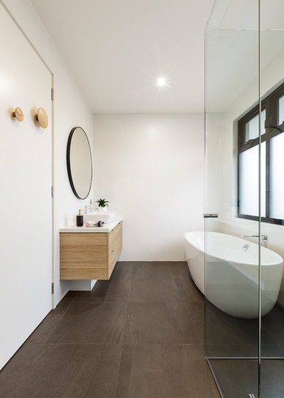 Scandinavian Bathroom by Winston Design Collaboration